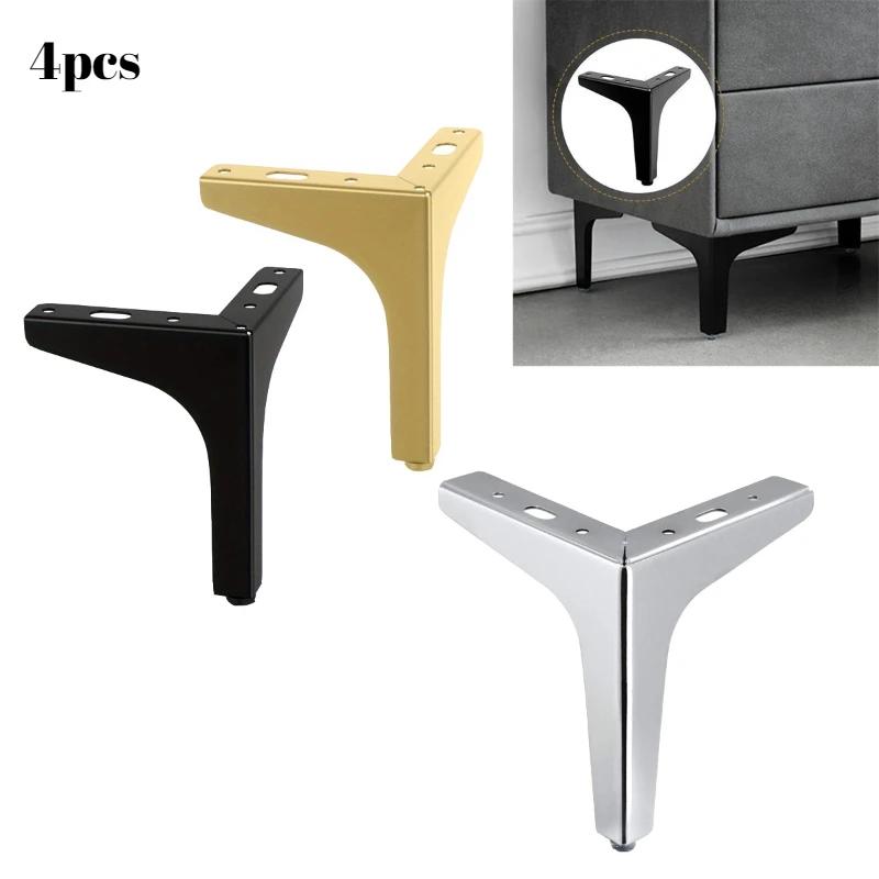 4 pièces 15cm pieds de Table basse en métal moderne pour meubles pieds de canapé lit chaise bureau c