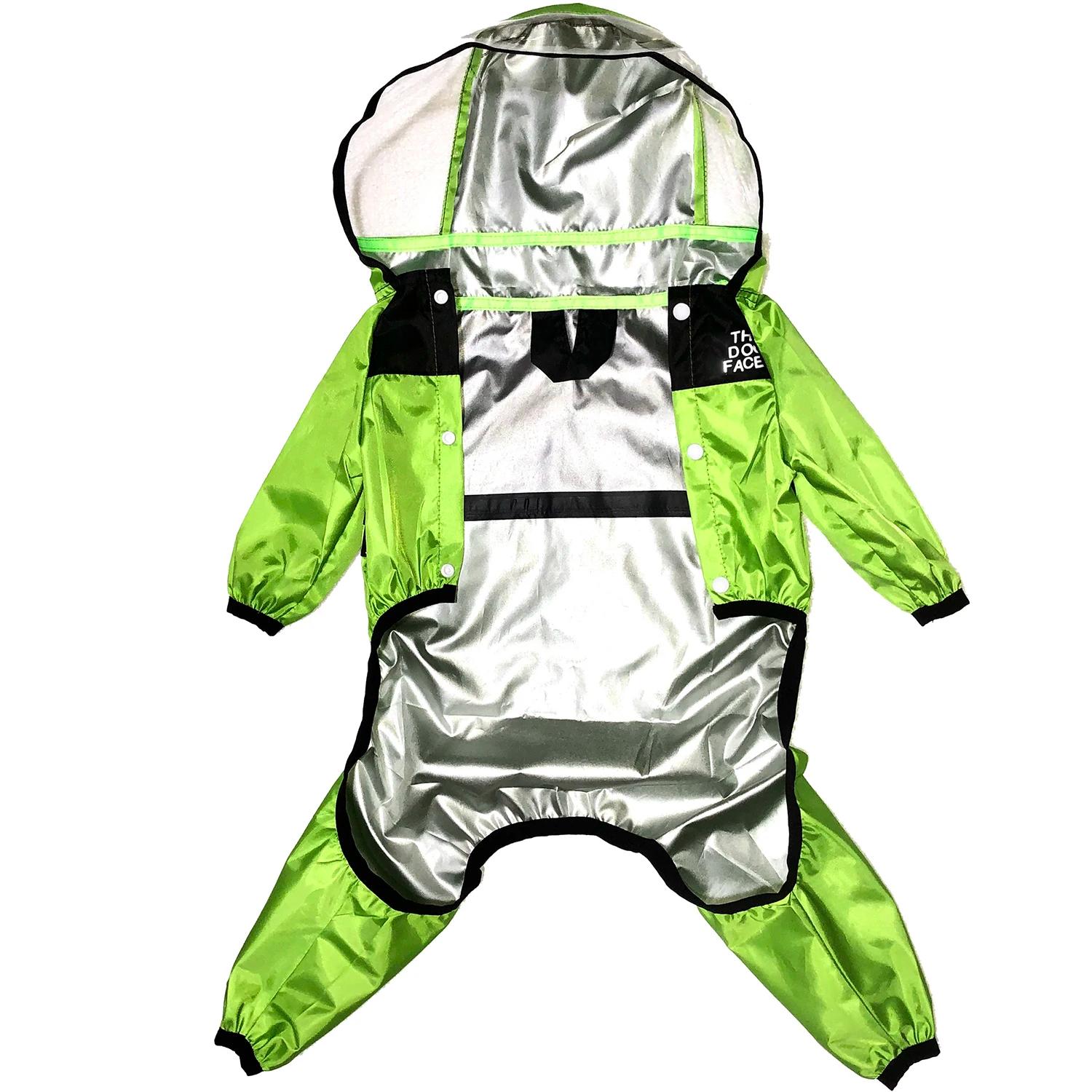 Imperméable pour chien The Dog Face, Combinaison imperméable pour animaux de compagnie, Veste imperm