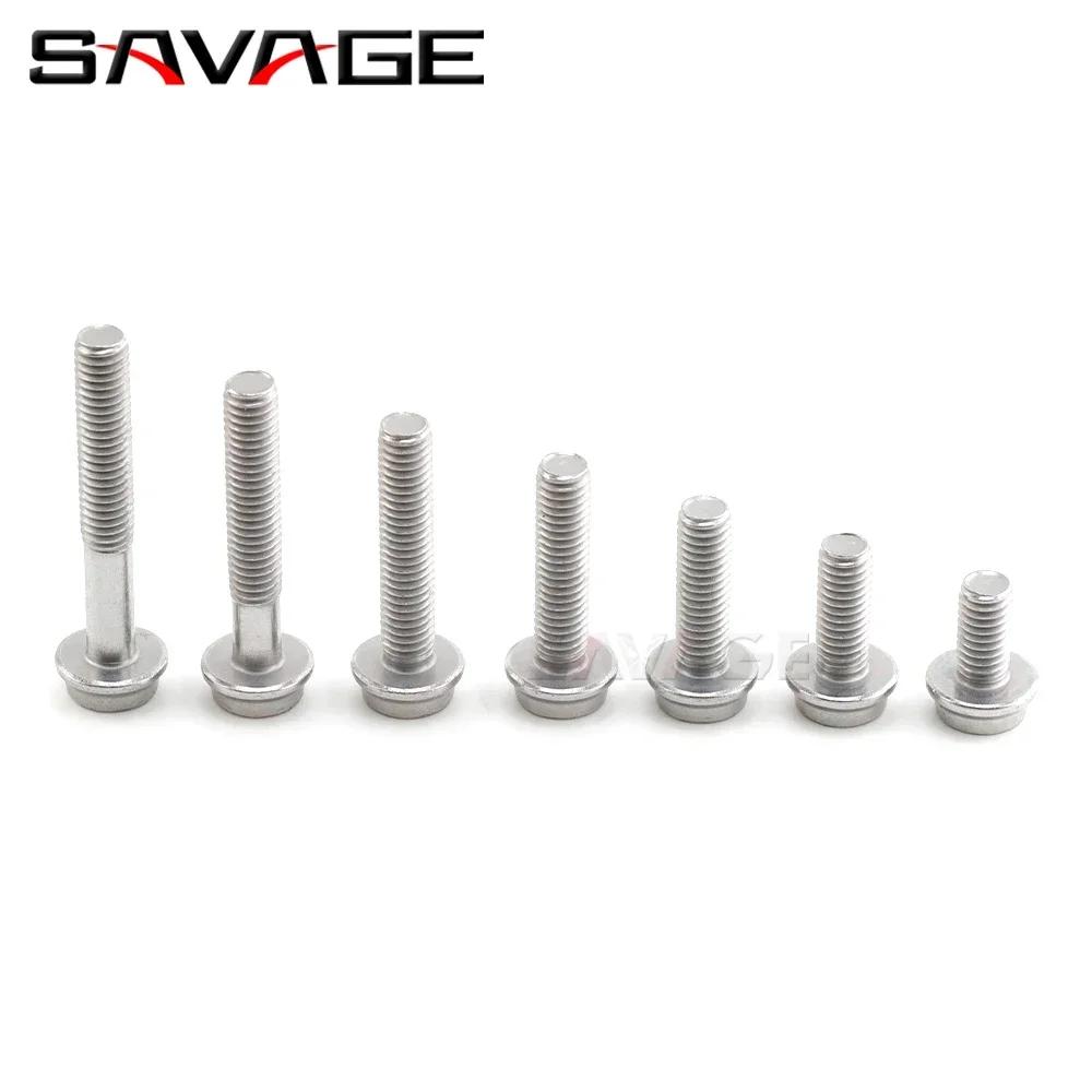 Boîtier de protection de moteur gauche droite pour Moto BMW, 6mm, boulon à vis couvert, accessoires,