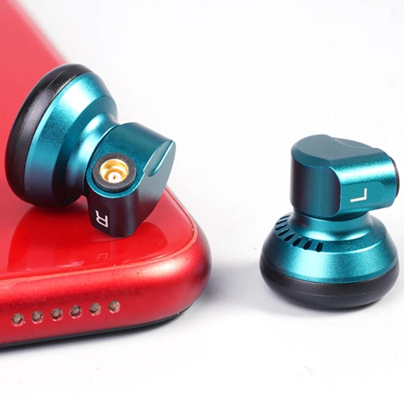 Yincrow RW-2000 Flagship HIFI Métal CNC Écouteur 15mm Dynamic Drive Earbud MMCX 3-en-1 Plug Balchose