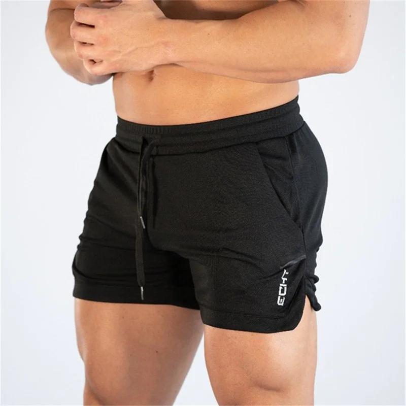 2025 nouveaux Shorts de sport de Fitness homme été gymnases entraînement mâle respirant maille short