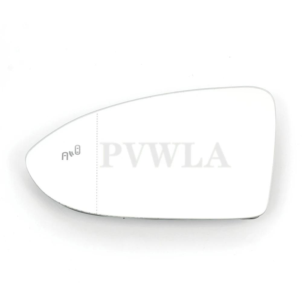 Rétroviseur latéral en verre pour porte avant, angle mort chauffé, pour VW Golf 7 7.5 2013 2014 2015