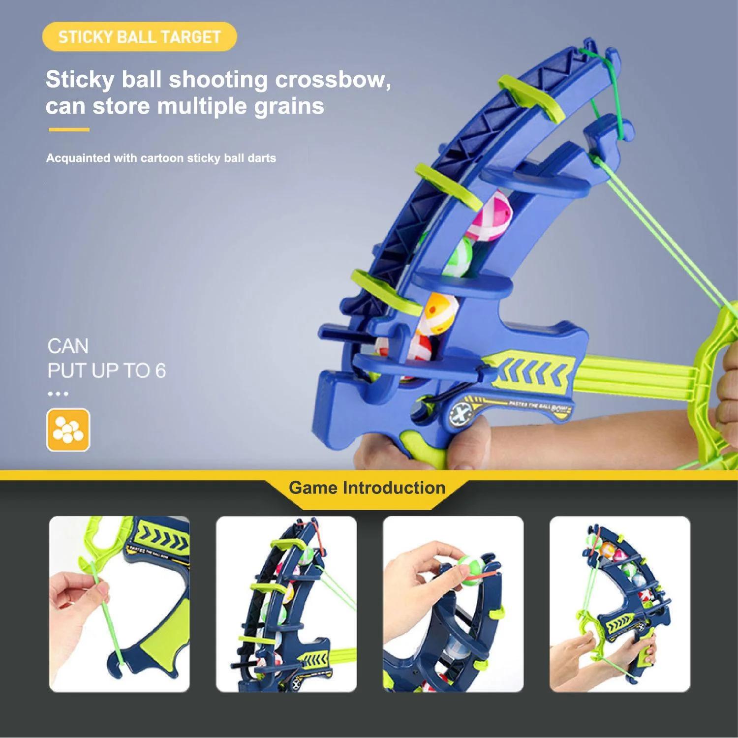 Cible de lance-pierre de sport Montessori pour enfants, jeu de fléchettes collantes, jeux de société