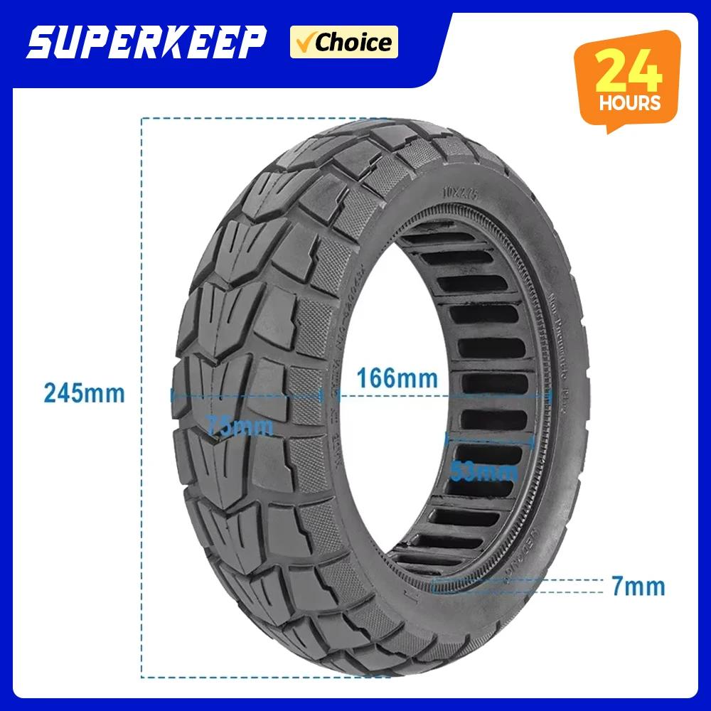 Pneu solide 10 pouces 10x2.75 85/65 – 6.5 pour Scooter électrique Speedway 5 Dualtron 3, pneu Non pn