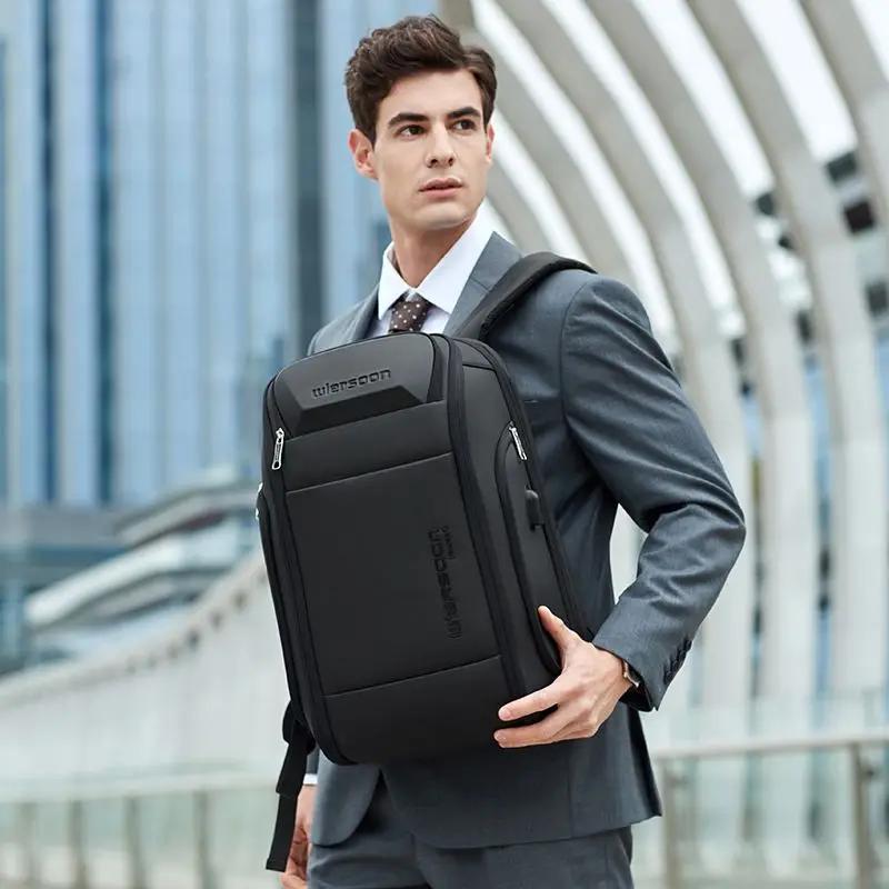 Sac à dos d'affaires 35 L pour hommes, étanche, grande capacité, voyage d'affaires, mot de passe mul