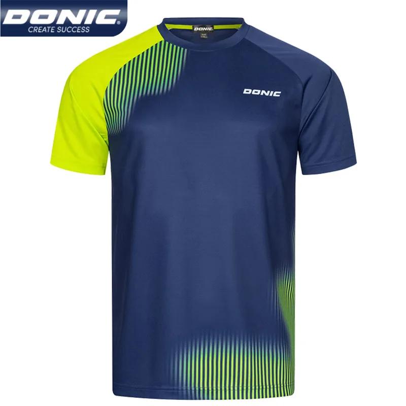 Maillot de Tennis de Table Respirant Homme Femme - T-Shirt Ping-Pong à Séchage Rapide