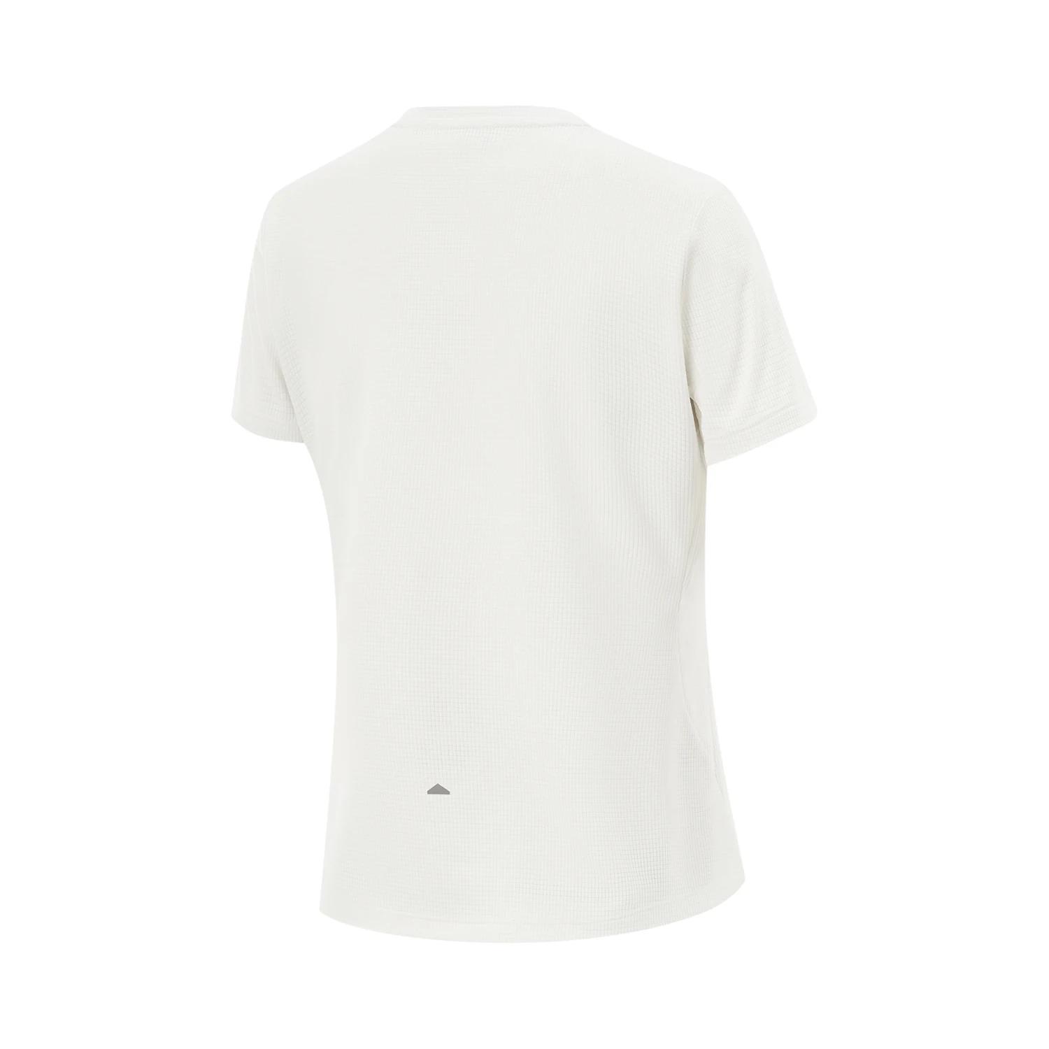 T-shirt de sport Li-Ning femme AT AIR - Coupe régulière 3D en polyester respirant - Haut technique pour running