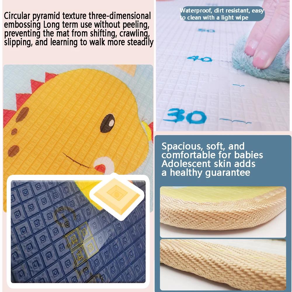 EPE hler-Tapis de jeu pour bébé, optique, écologique, pliable, pour la sécurité des enfants
