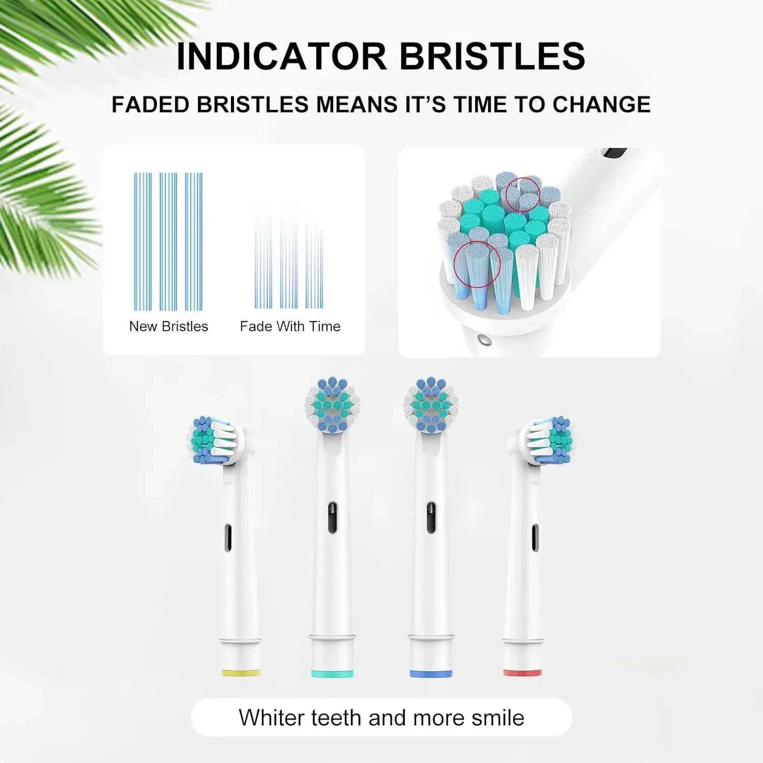 Têtes de brosse à dents électrique de rechange pour Oral-B, puissance avancée, Pro santé, triomphe,