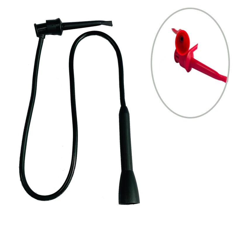 Fils de Test multimètre, sonde arrière avec prise de 2Mm, cordon Flexible en cuivre pur Pvc, crochet