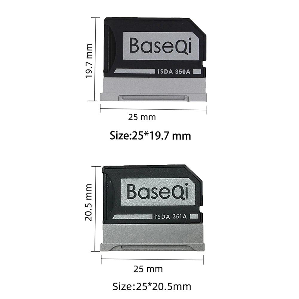 Adaptateur Micro SD BaseQi pour Microsoft Surface Book 1/2/3 13,5 pouces, Minidrive en aluminium 350