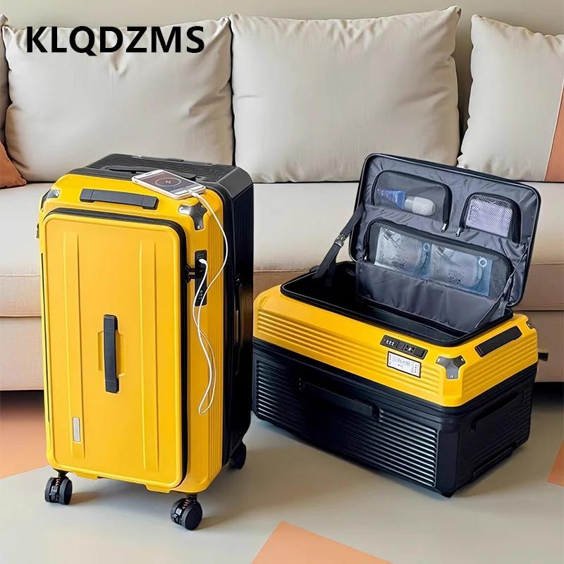 KLQDZMS bagage chariot Style sac de voyage 20 "24" 26 "28 pouces grande capacité boîtier de chariot