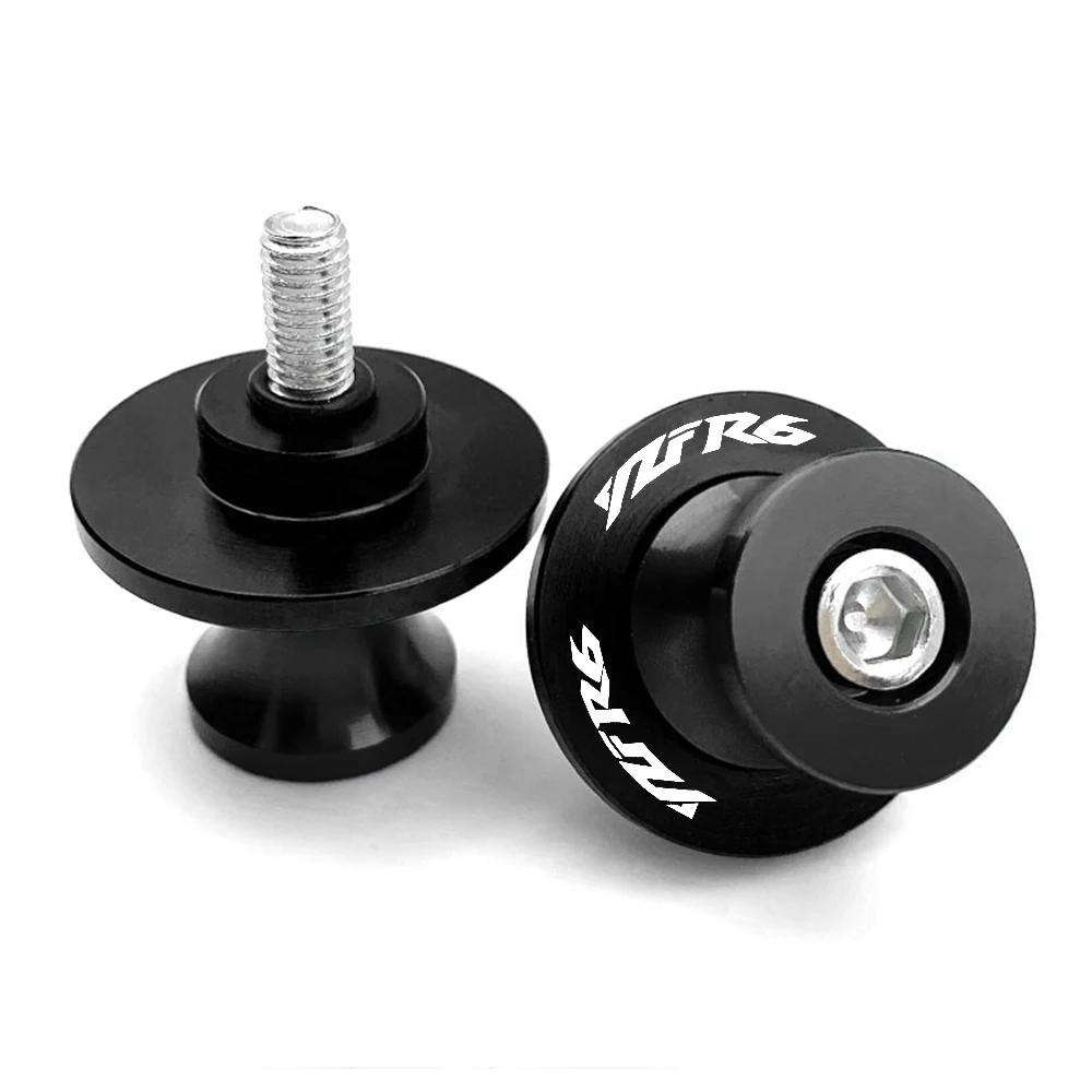 Bobines de bras oscillant M6 vis de support de curseur pour YAMAHA YZF-R6 YZFR6 1999-2001 2002 2003