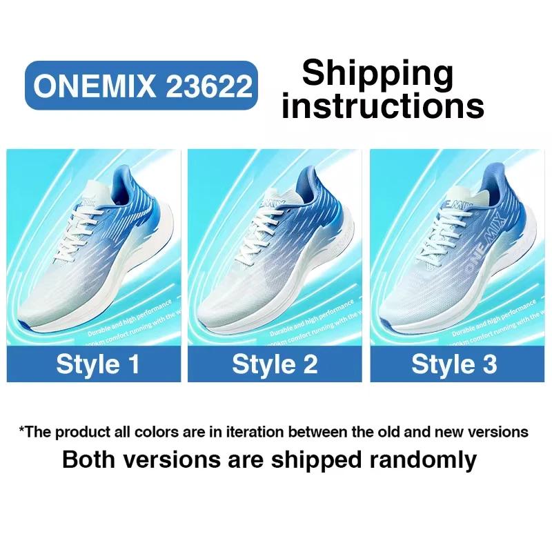Chaussures de course respirantes Onemix 2026 Wind Wings pour hommes, chaussures de sport décontracté
