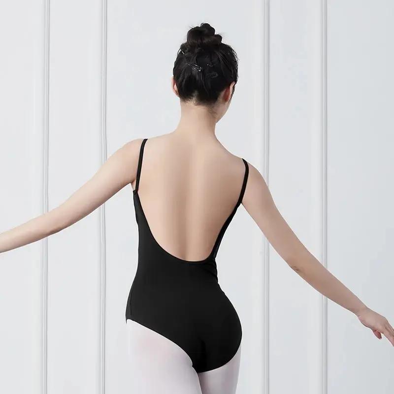 Robe de danse en coton multicolore femme - Camisole pour ballet, entraînement et examens