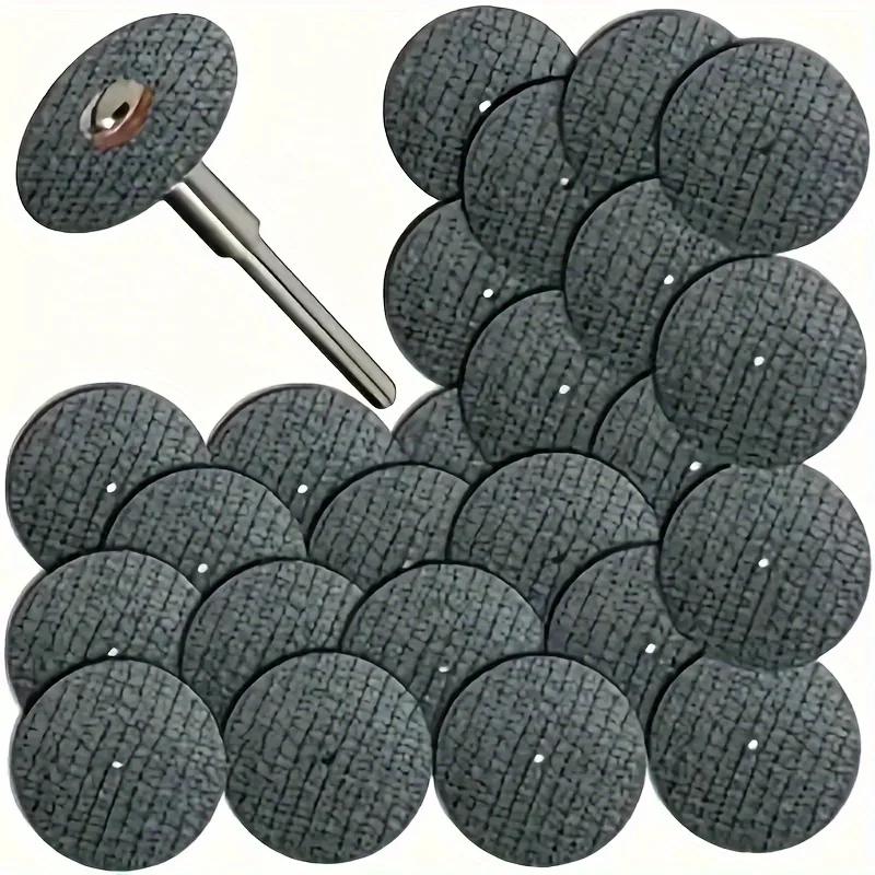 Disque à tronçonner converasif avec mandrins, meules pour accessoires, coupe du métal, outil lointai