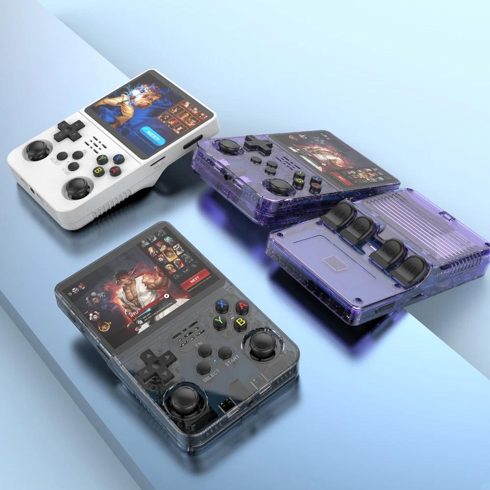 Console de jeu vidéo Open Source R36S, système Linux, écran IPS 3.5 pouces, lecteur vidéo de poche p