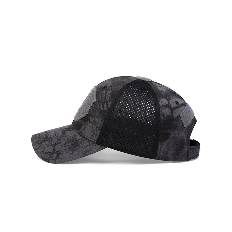 Casquettes de Baseball unisexes brodées de crâne pour hommes, en maille respirante pour l'extérieur,