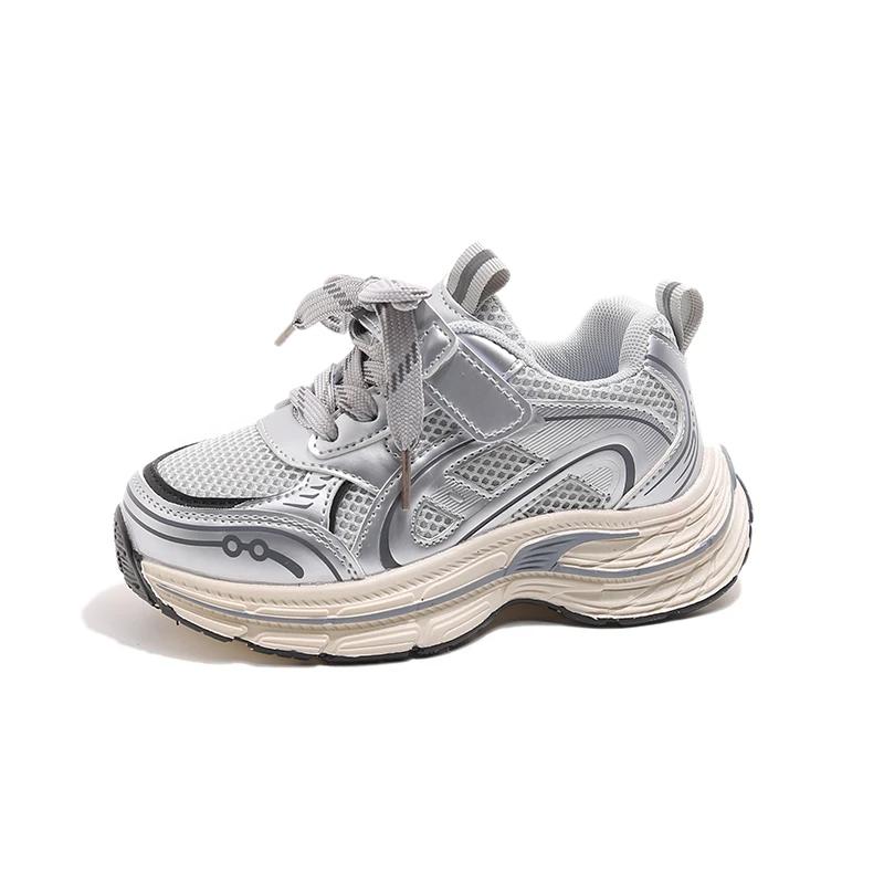 Baskets Chunky pour Enfants Garçons Filles – Chaussures de Course en Maille Tendance Respirantes Ant