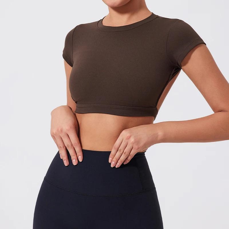 Hearuisavy – Nouveaux hauts de sport d'été pour femmes, débardeurs de fitness à séchage rapide, vête