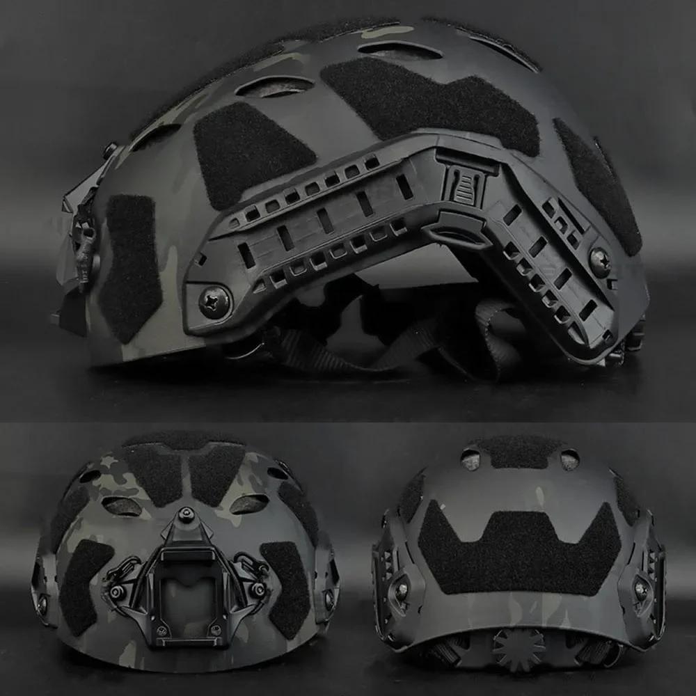 Casque Airsoft tactique rapide léger SF coupe Super haute chasse tir Wargame casque de protection Sp
