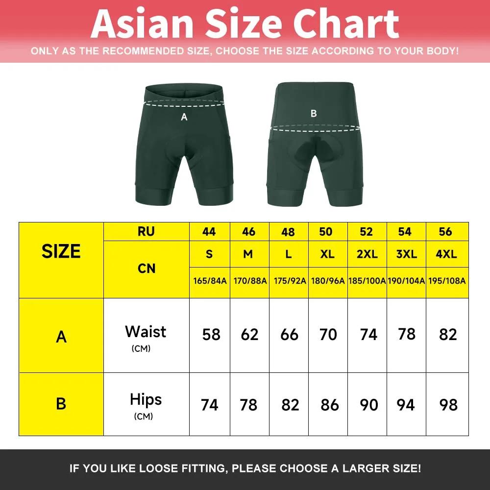 Santic short de cyclisme homme 4D rembourré short de vélo vtt short d'équitation vêtements de vélo a