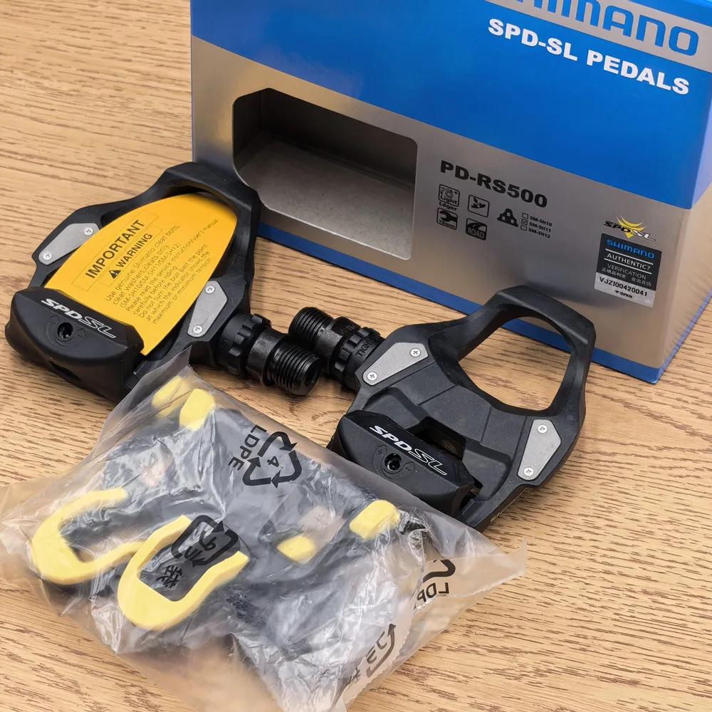 Pédales SPD-SL originales pour vélo de route Shimano PD-RS500