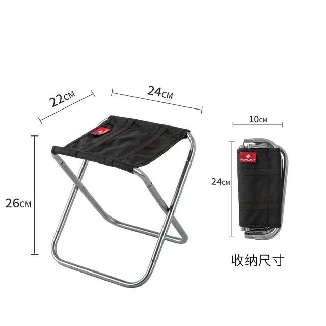 Petit tabouret pliable et Portable, banc d'extérieur, Ultra léger, métro, Train, voyage, pique-nique