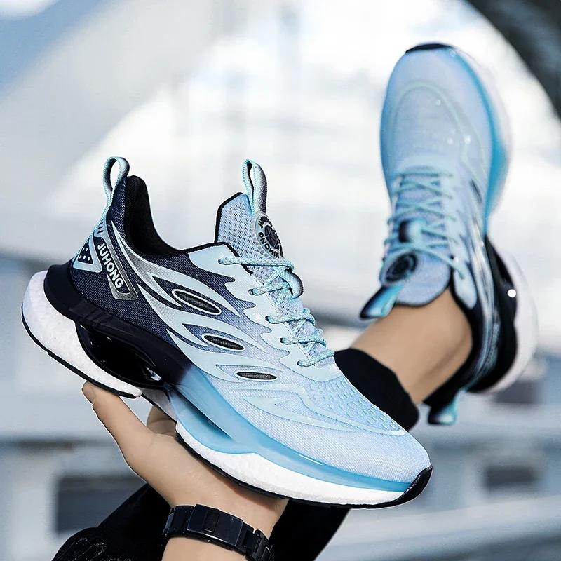 Chaussures de course plates décontractées pour hommes et femmes, chaussures de sport grande taille,