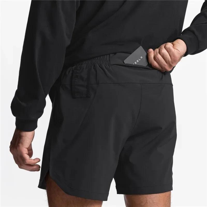 Shorts de sport homme séchage rapide pour running fitness été - Pantalons courts confortables