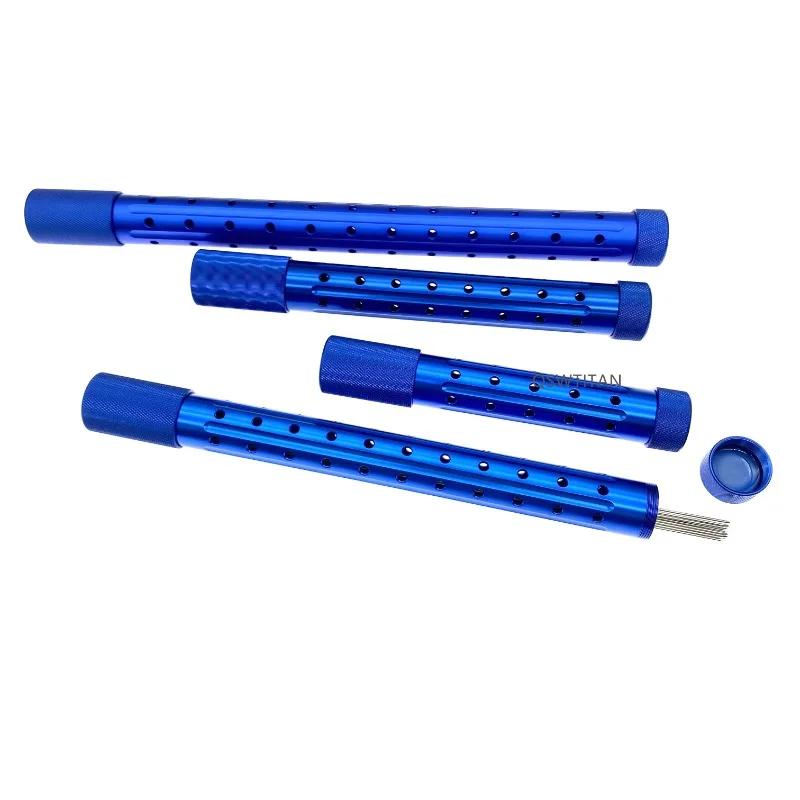 Alliage d'aluminium Kirschner fil Dirll Bits Tube de stérilisation Kirschner boîte de stérilisation