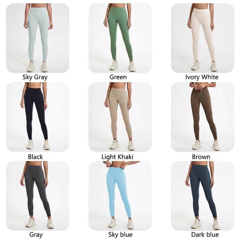 Leggings de sport pour femmes Hearuisavy, tissus super doux, taille haute, pour la gym, le yoga, la