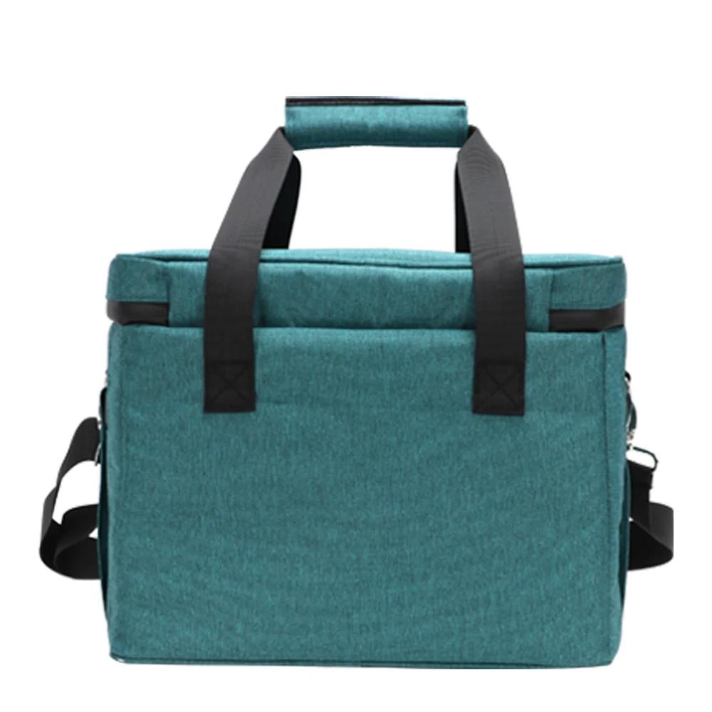 16/28L 40 canettes Sac à main isotherme avec sangle Sac de pique-nique Sac isotherme Sac isolé pour