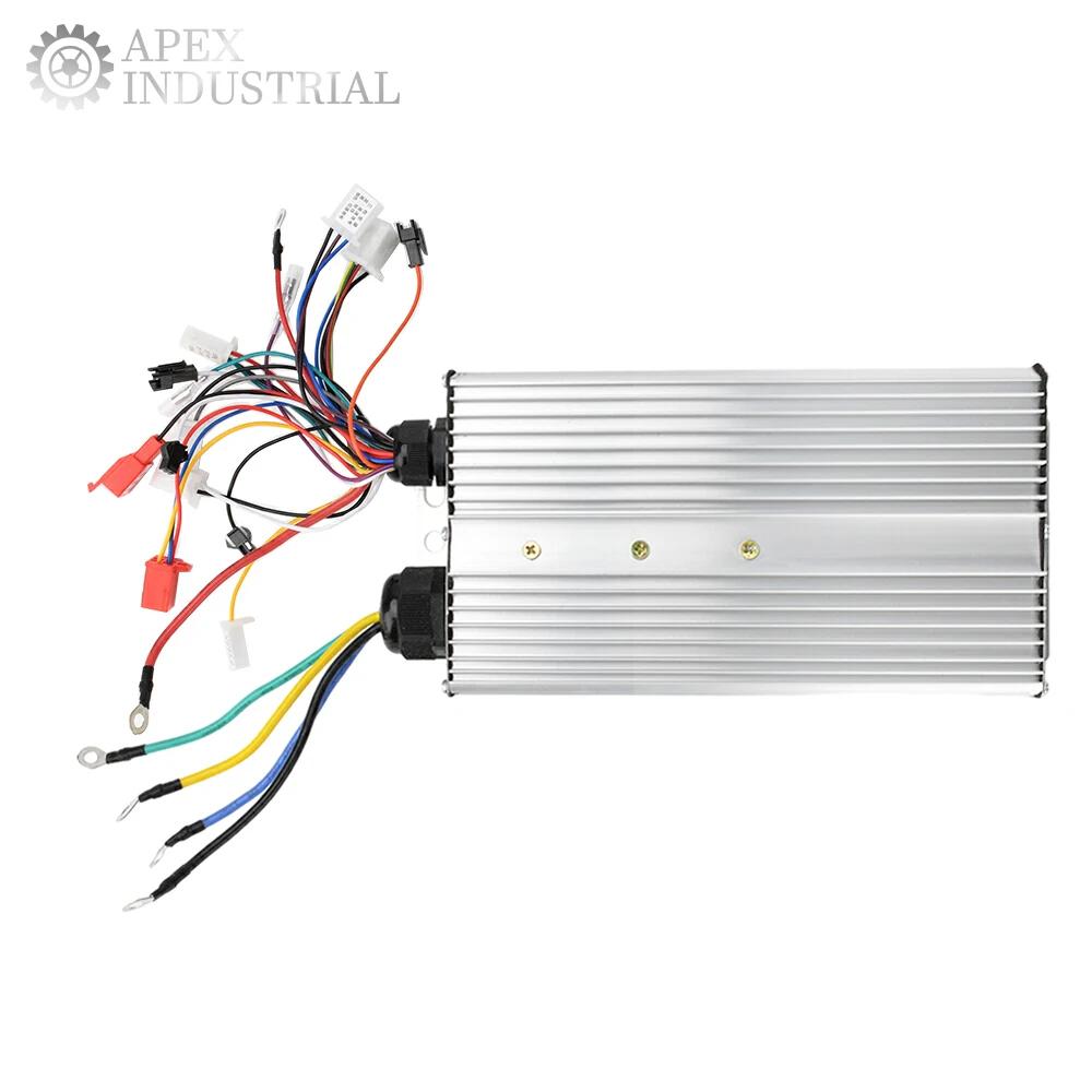 Contrôleur de vélo électrique 48V 60V 72V 84V 2000-3000W, contrôleur double Mode sans balais pour vé