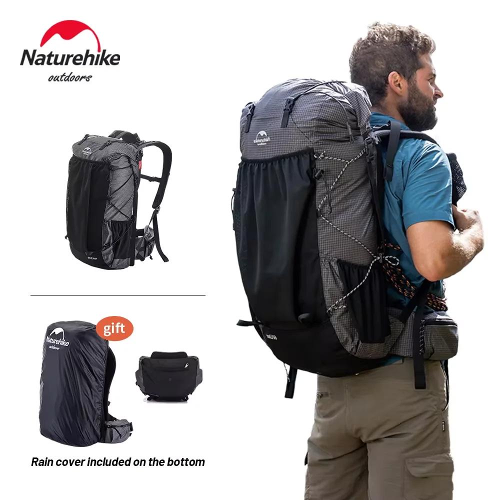 Sac à dos 40L Naturehike pour randonnée et trekking - Housse incluse homme voyage