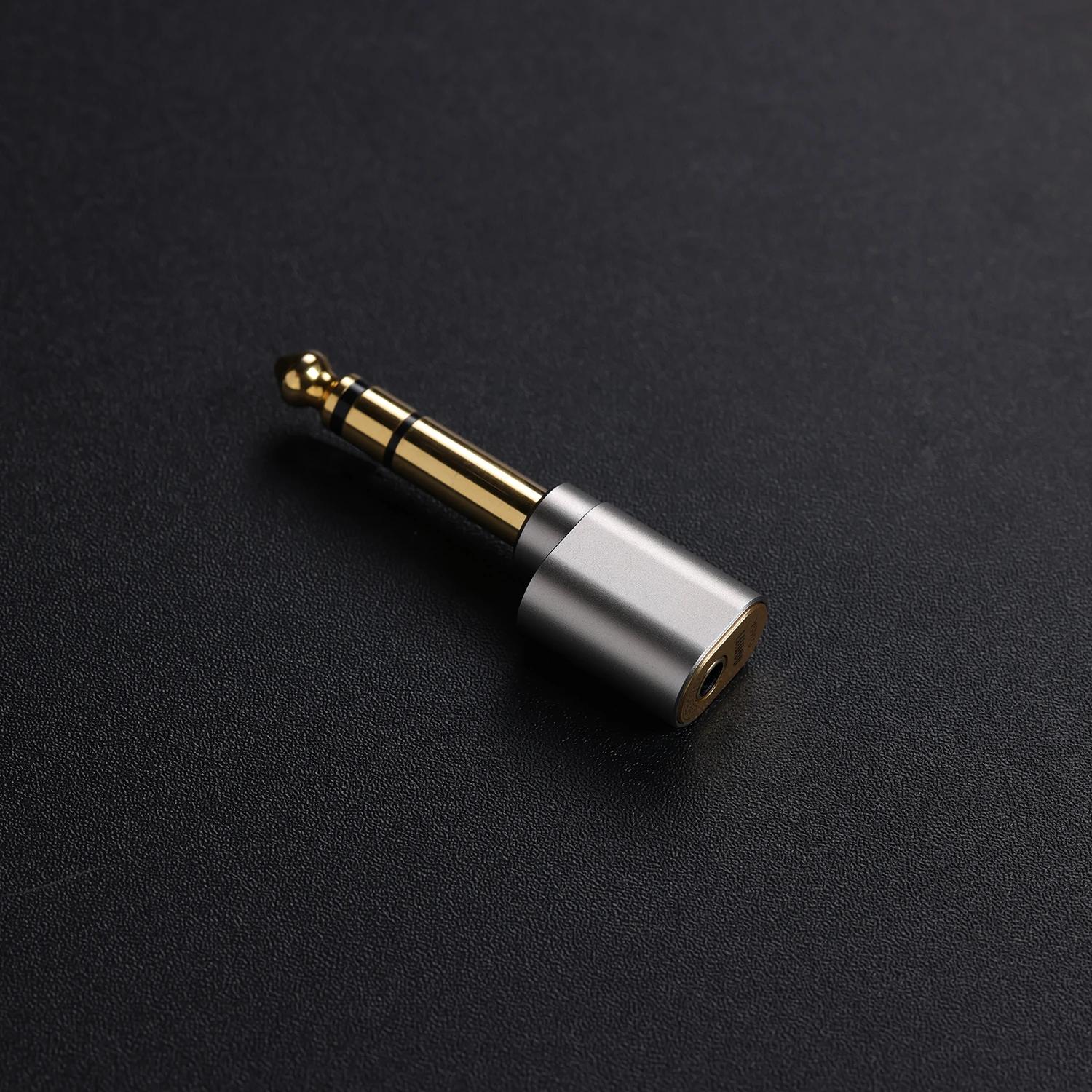 DDHiFi-Adaptateur DJ65A AL 3.5mm femelle vers 6.35mm mâle, pour écouteurs HiFi, casque, cuivre OCC h