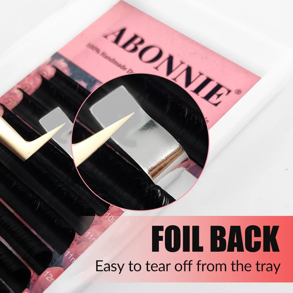 Extensions de cils Abonnie Cashmere Easy Fan Lashes, fans de cils méga volume toutes tailles, fourni