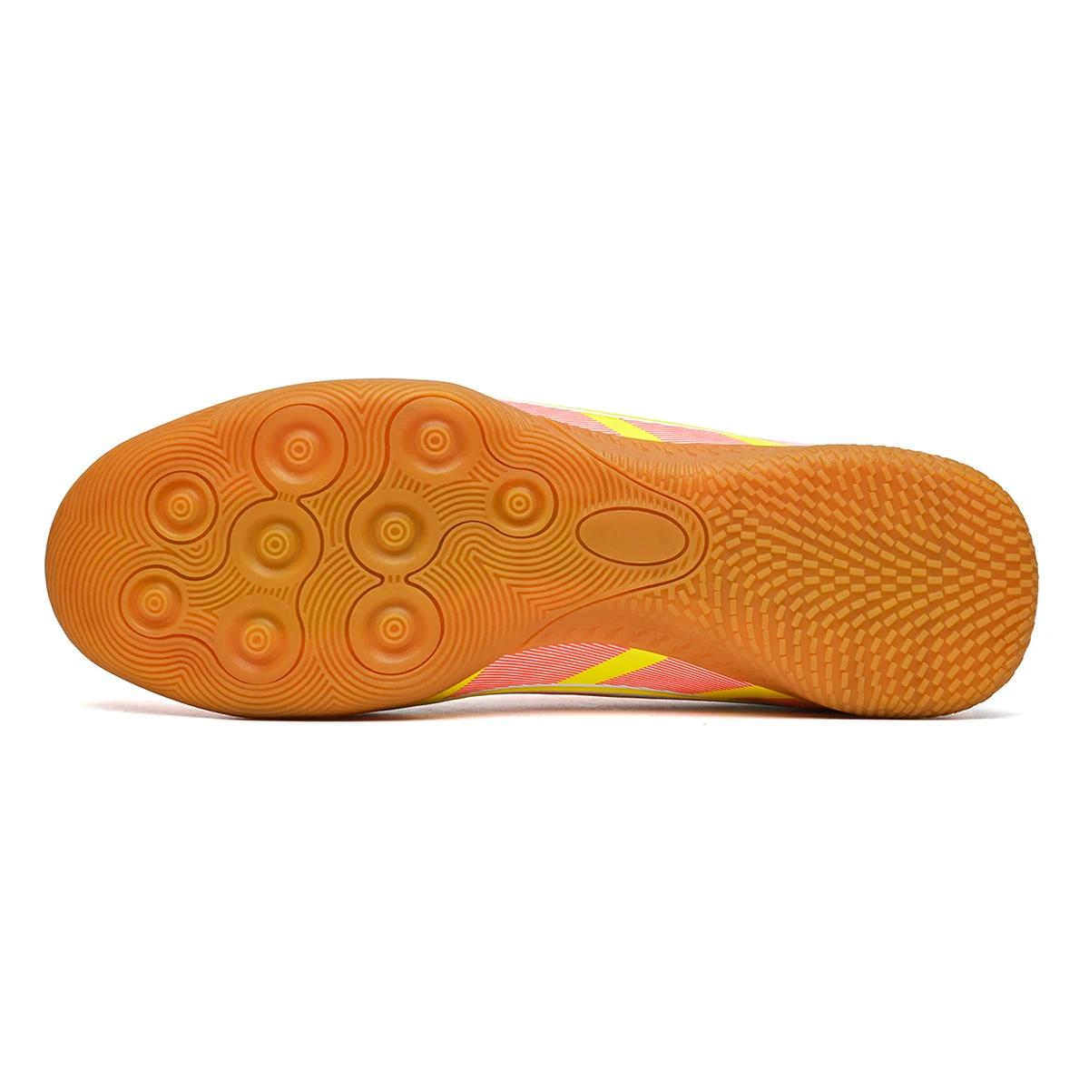 Chaussures de football plates d'intérieur IC à cinq côtés exclusives pour femmes, chaussures d'entra