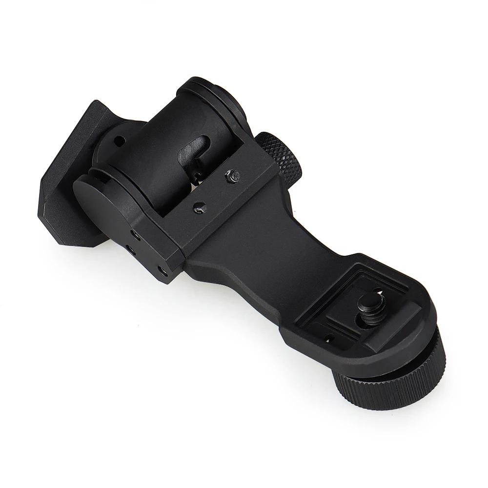 Adaptateur de support de casque tactique en métal J Arm NVG pour Airsoft Pvs 14 lunettes de Vision n