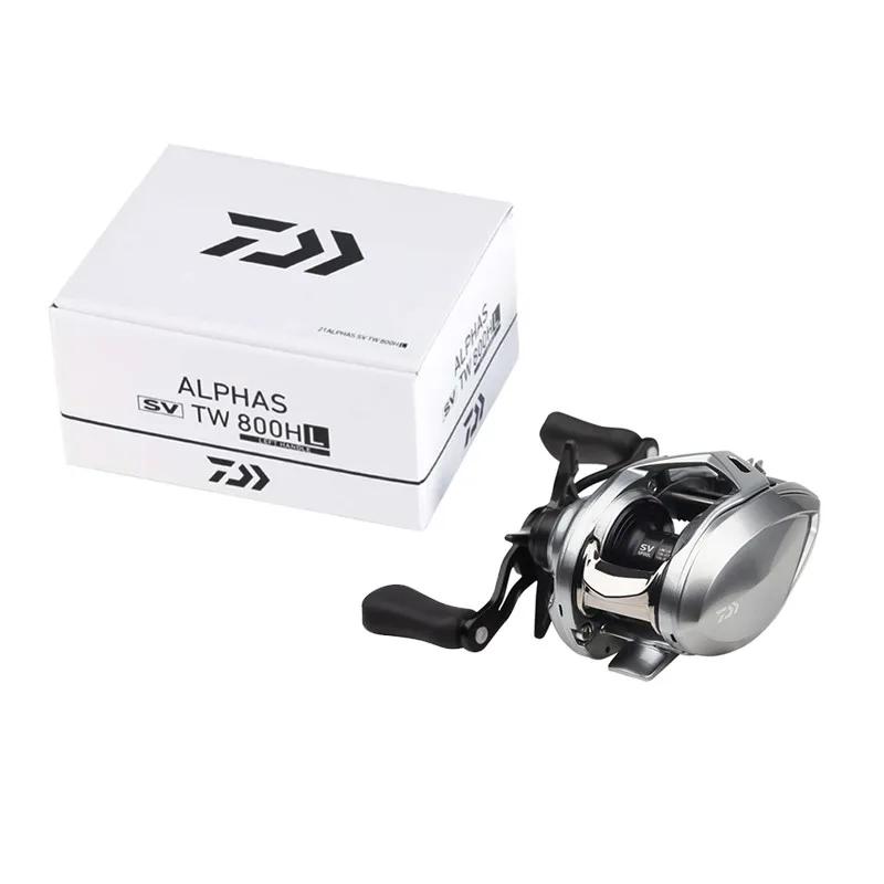 Moulinet Daiwa ALPHAS SV TW 2022 - Baitcasting eau salée traînée 175kg pour pêche sportive