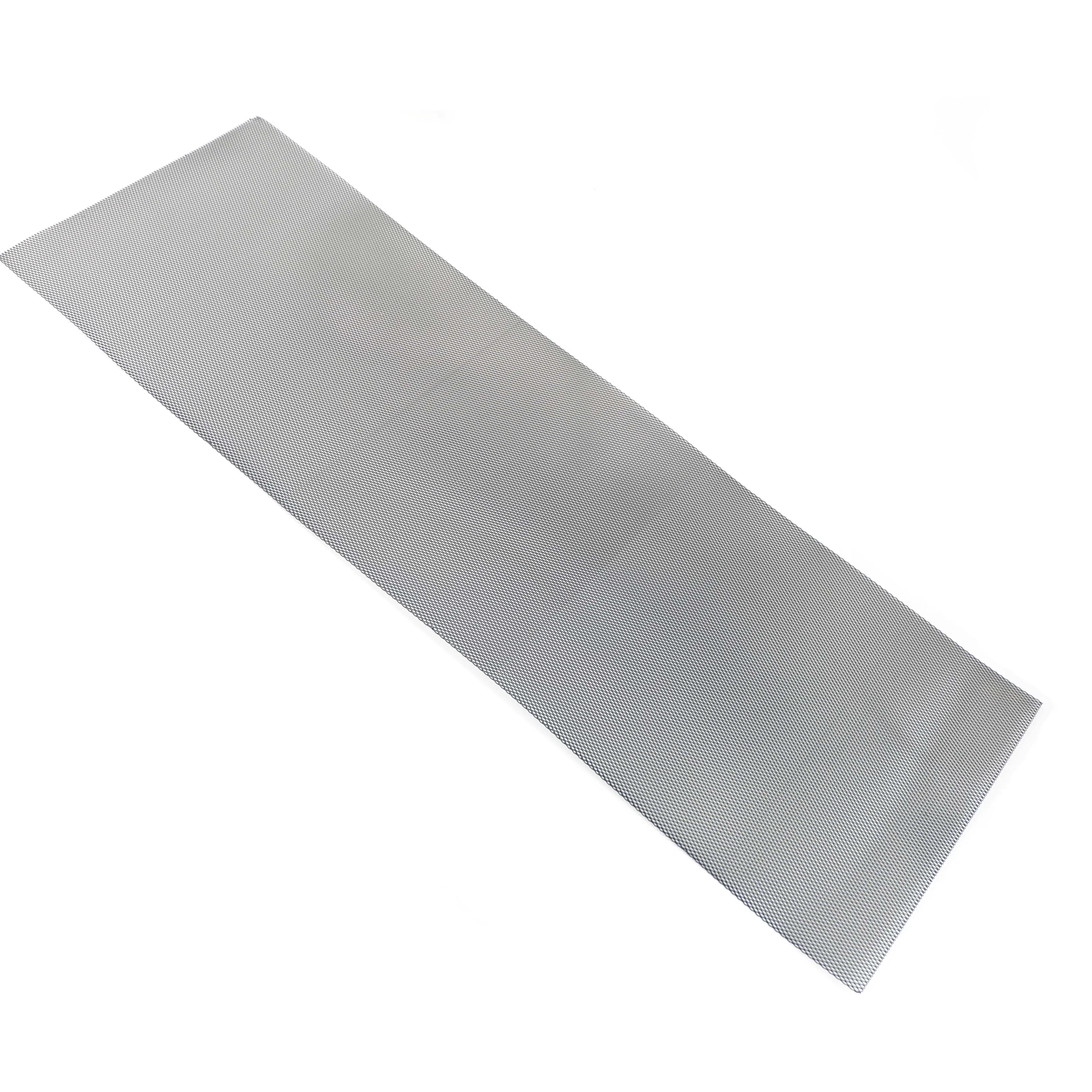 120 cm x 40 cm aluminium voiture de course camion pare-chocs Grille gril maille filet évent noir arg