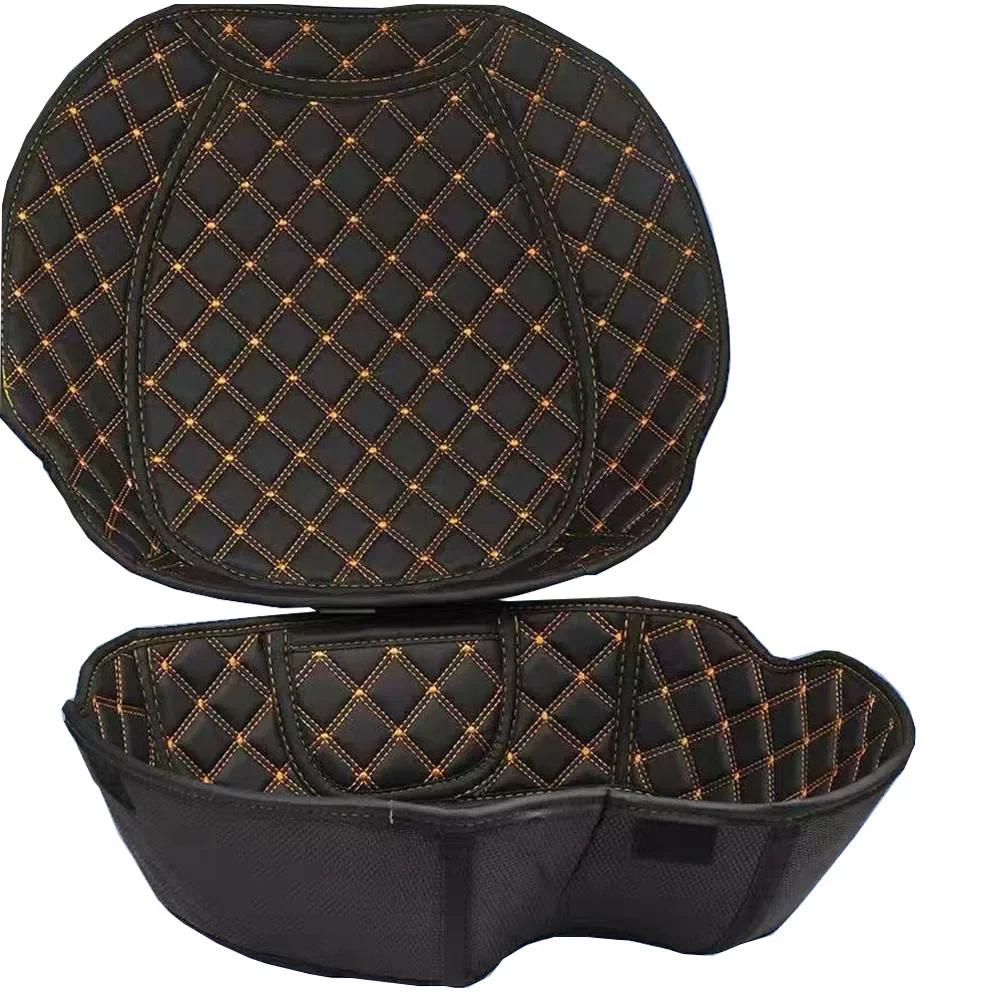 Étui de coffre arrière pour moto V47, doublure de boîte à bagages, étui de siège arrière intérieur,