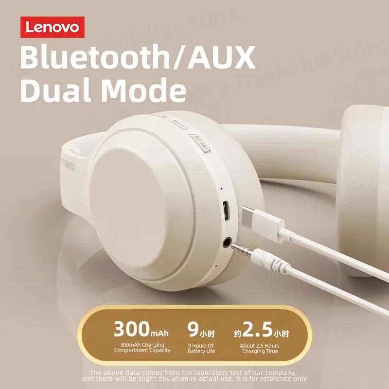 Lenovo Thinkplus TH10 TWS Casque Stéréo Bluetooth Écouteurs Musique Casque avec Micro pour Mobile iP