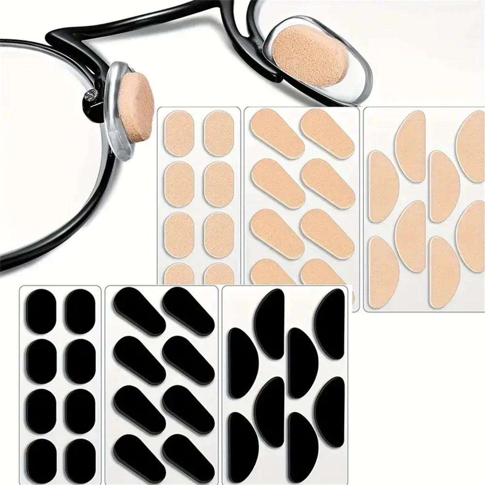 Coussinets de nez antidérapants en mousse souple autocollants pour lunettes – Protection en éponge p