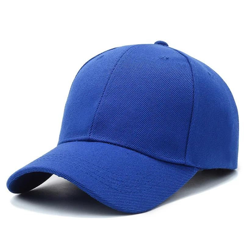 Casquette unisexe décontractée plaine casquette de Baseball réglable Snapback chapeaux pour femmes h