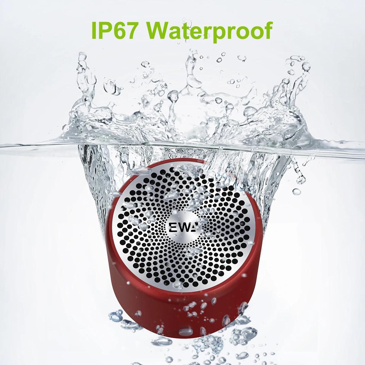 EWA – étui de voyage A106 Pro, haut-parleur Bluetooth Portable avec radiateur de basses personnalisé