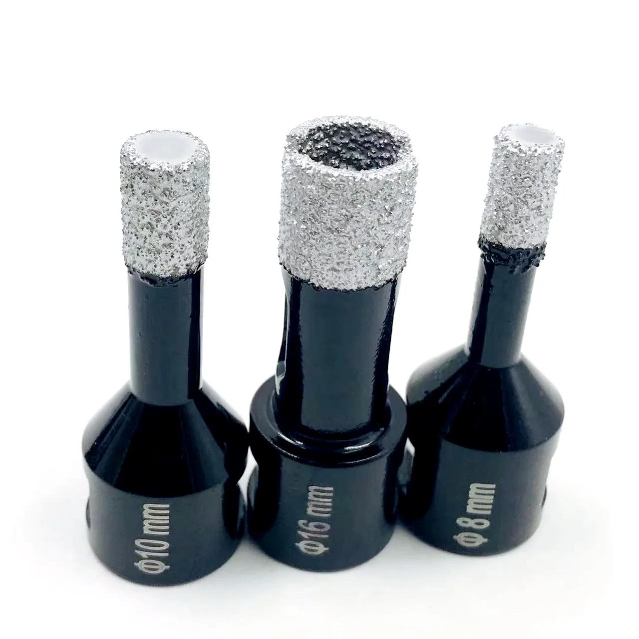 Mèches de perçage diamantées à sec, 1 pièce, coupe-trou pour carrelage en céramique, forets pour gra