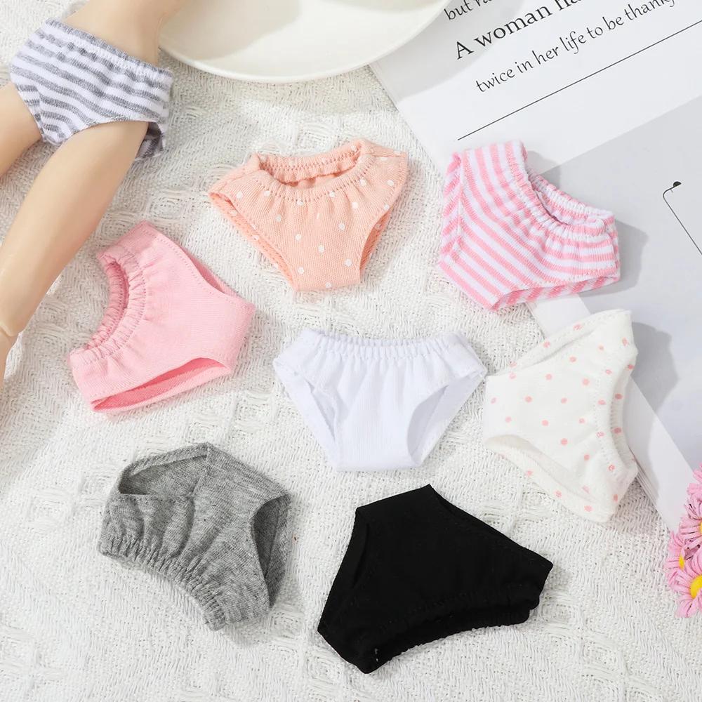 Sous-vêtements à rayures pour poupées Blythe, 60CM, 1/6 slips pour maisons de poupées, jouets pour e