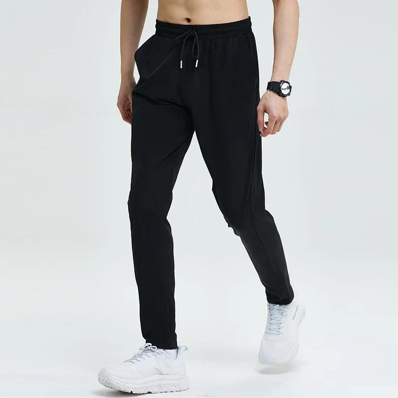 Pantalon crayon à séchage rapide pour hommes, pantalon de jogging serré, pantalon de fitness décontr