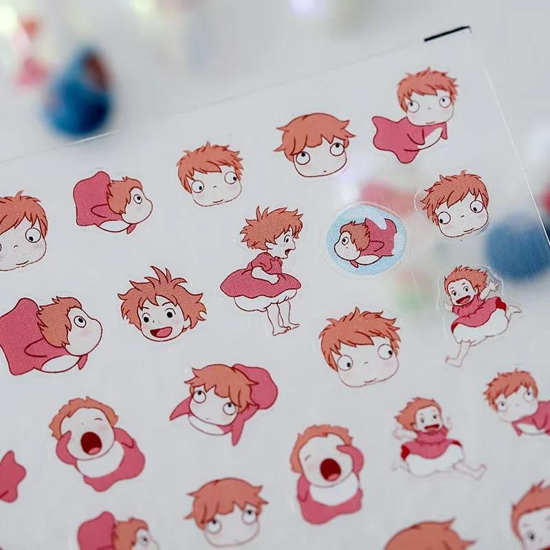 Miniso nouveaux autocollants d'ongle d'anime dessin animé Snoopy autocollants d'ongle autocollants P